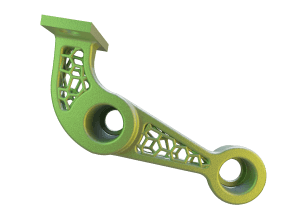 Металевий виріб повністю надрукований 3д принтером, друк металу 3д принтером